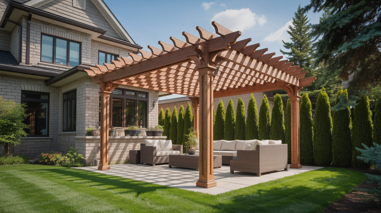 Attached Pergolas
